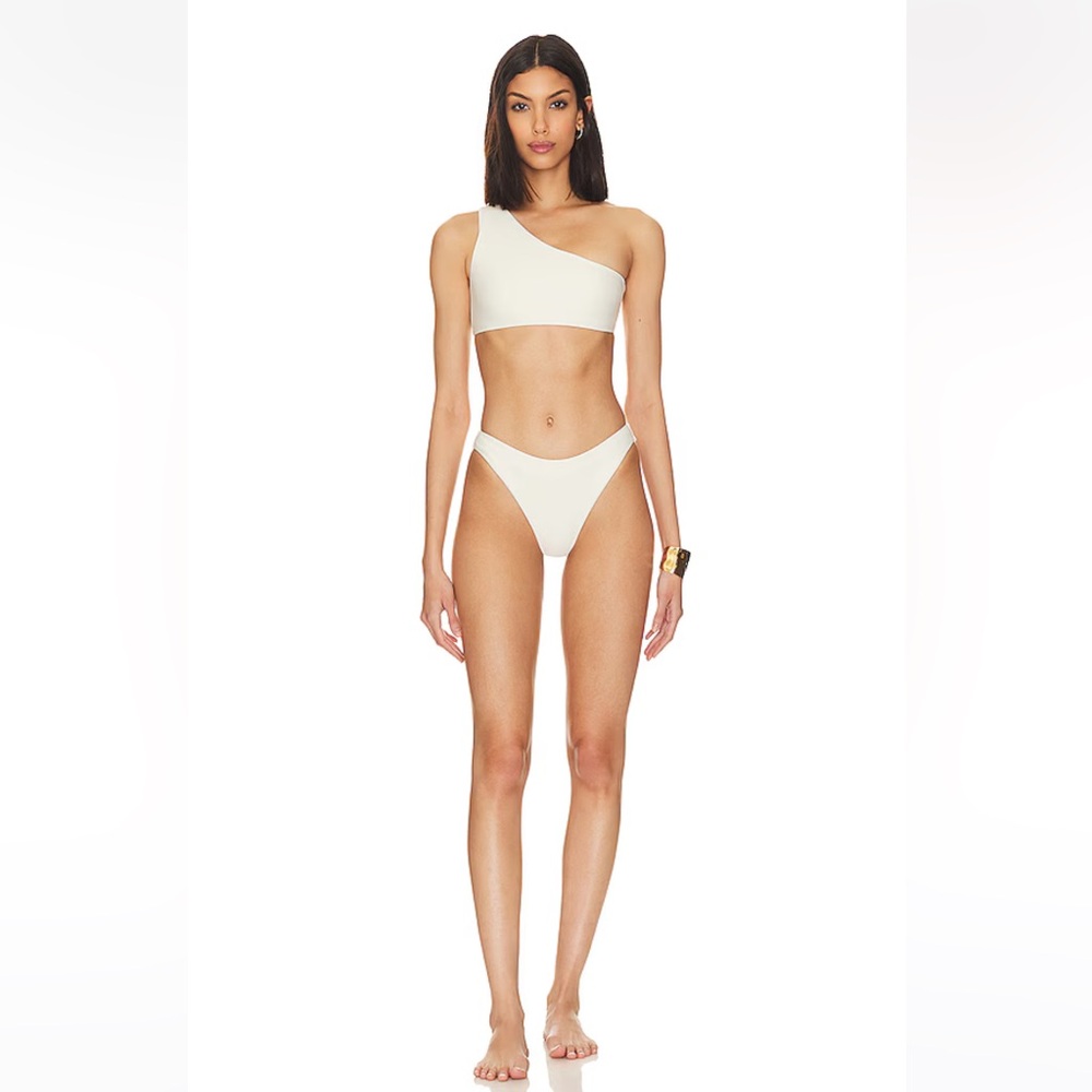 Tularosa | TAMRYN High-leg Bikini Bottom - Ivory